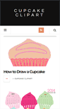 Mobile Screenshot of cupcakeclipart.com